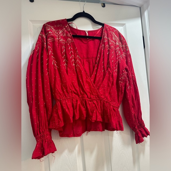 Free People Counting Stars Blouse - Picture 3 of 3